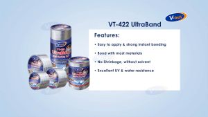 ULTRABAND BUTYL FLASHING TAPE ALUMINIUM FOIL WATERPROOF REPAIR ROOF LEAKING l TAPE PENUTUP BUTIL | 丁基防水胶带