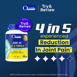 [Bundle of 2] Joint-RX® UC-II Formula (30s)- Ocean Health (Reduces Joint Discomfort Improves Cartilage Health & Mobility| Curcumin)