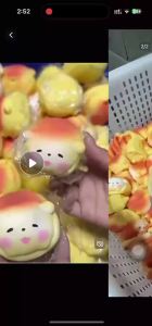 Crunchy Squishy Cute Puppy Bread Squeeze Toys Soft Simulated Food Anti Stress Fidgets Toys Slow Rebound Relieve Stress Toy