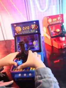 Board Game Pinball Machine Game Mainan Edukasi Anak Tembakan Pinball dengan Lampu & Musik