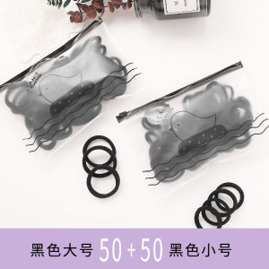 ไม่ทำลายผม ไม่มีรอย รุ่นเกาหลี รุ่นน่ารัก ยางยืดผมสำหรับผู้หญิง ยางยืดผมแบบเรียบง่าย สไตล์ธรรมชาติ ยางยืดผมแบบไม่มีรอย