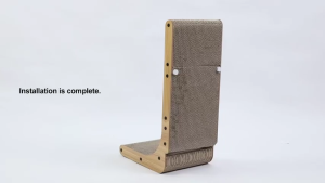 (Local Delivery)L Shape Cat Scratcher Cat Scratchers for Indoor Cats Protecting Furniture Cat Scratch Pad Cardboard Cat Scratcher with Ball Toy