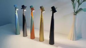 Led Creative Touch-Controlled Rechargeable Table Lamp Suitable for Bedroom Study and Living Room Decoration.