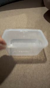 Kotak Plastik Thinwall 750 ml Isi 25 Pcs: Tempat Makan & Nasi