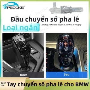Cần Số Tay Ngắn Kiểu Crystal Dành Cho Xe BMW G30 G31 G12 X4 G02 iX3 G08 F33 F34 F36 E70 F10 F20 F30