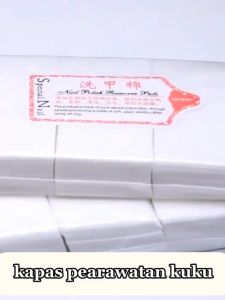 Alobeauty - Lint Free Cotton Pad Manicure Kapas Anti Serat Anti Serabut untuk Perawatan Kuku
