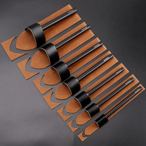 1Pcs Sword-Tail-Shaped Leather End Cutting Punch Press Tool DIY Belts/Watch Cutting Molds Other Handicraft Processing Tools