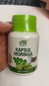 Mr. Moringa  Kapsul Moringa Natural Ingredients (100 Capsules)