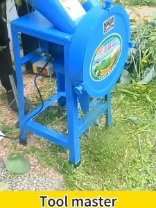 REAIM 3.3KW เครื่องสับหญ้า เครื่องบดหญ้า เครื่องสับหยวก มอเตอร์อลูมิเนียมแรงสูง 2800RPM บดหญ้า อาหารผักอย่างง่ายดาย Electric Grass Cutter Grass Chopper เหมาะสำหรับสุกร โค แกะ ฐานเพาะพันธุ์สัตว์