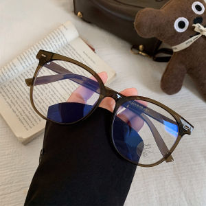 Japanese-Style Retro Black Frame Glasses Female Sweet Cool Easiest for Match Face without Makeup Gadget Frame Face Smaller Slim Looking Anti Blue-Ray Glasses Frame