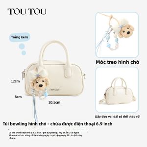 TOUTOU | Túi Đeo Chéo Cánh Tay Cute Cho Người Đi Làm Quà Tặng Năm Mới Trắng