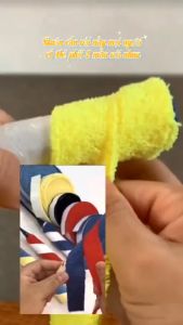 Quấn cán vải cầu lông PONCA siêu dày êm thấm hút mồ hôi hiệu quả bám tay cao cấp lọai cuộn 10m