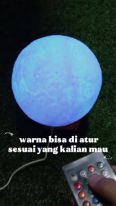 Lampu LED Dekoratif Meja Bulan Warna-Warni 16 Keunggulan - Stylish dan Hemat Energi