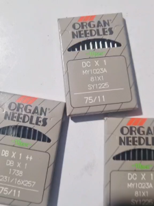 Organ Needle Set DC X 1 MY1023A 81X1 SY1225 65/9 - 10pcs - DB X 1 + 1738 16X31/16X257 90/14
