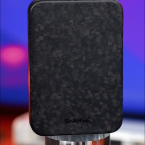 Sharge/Shargeek CarbonMag 5K/10K Qi2 Carbon Fiber Power Bank -15W Wireless ChargingPD 20W USB-C charging Ultra-Light Durable Design5000/10000mAh CapacityFast Charging for iPhoneAerospace-Grade Material