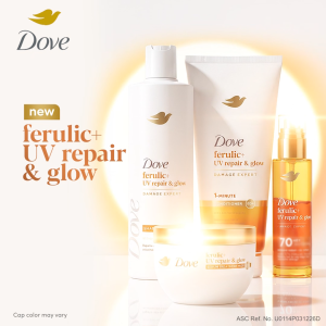 Dove Ferulic+ UV Repair & Glow Conditioner 300ml for UV Damage Protection