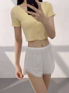 Korean Style Woman Casual Shorts Pants Loose Leggings Stretch Shorts Ladies Soft comfortable Safety Inner Pants