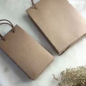 paperbag mini / tas kantong kertas ramah lingkungan / paperbag
