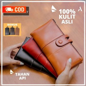 Dompet Kulit Wanita  Dompet Panjang Wanita Dompet Wanita Cewek Kekinian Dewasa Terbaru Alona Geisha Wallet Branded Premium Kulit Sapi High Quality