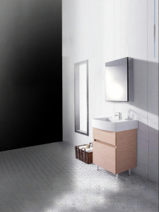 Kohler | Modern Minimalist Ceramic Sink and Vanity Set Wall Mounted
