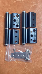 Bản lề cửa nhôm 13cm hệ vát cạnh chính hãng bản lề sắt siêu đẹp chắc chắn