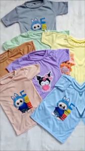 Oblong Anak Pendek Motif Labubu 1 Sampai 2 Tahun