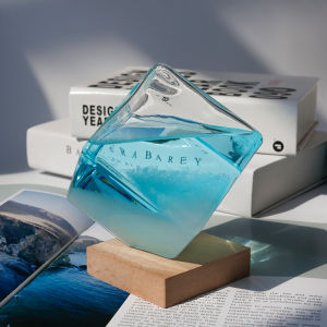 Đồ Trang Trí Mặt Bàn Hình Khối Nước Dự Báo Thời Tiết Sáng Tạo Quà Tặng Độc Đáo Cho Nam Và Nữ Vật Liệu Thủy Tinh Hiện Đại