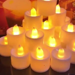 Lampu Lilin Elektrik Portable Led Lampu Hias Perayaan Tertentu Murah Import