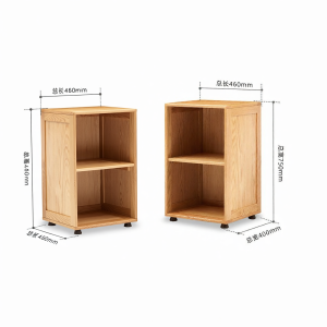 YUANSHI YUANSU | Real Wood Childrens Chest  Solid Oak Storage
