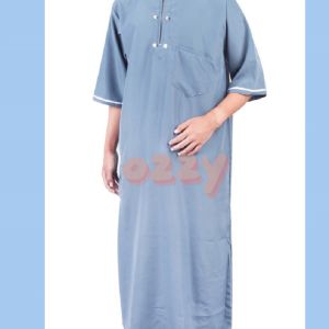 Ozzy Fashion JUBAH pria lengan pendek gamis pria