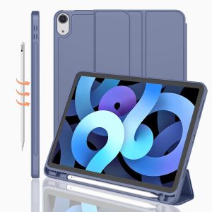 Pencil Slot Funda Case For iPad air 11 1 A16 11th 10th Gen Cover iPad Air 4 5 10.9 13 7th 8th 9th 10.2 10.5 9.7 Pro 12.9 11 M4