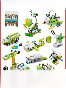 Educational Programming Robot Wedo2.0 Building Blocks Set Small Particles Snap Together Intelligent Scratch Science Toy Kit