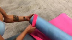 024-30 SPEEDS Yoga Mat Tas Sarung Strap Belt Stretch Resistance Band Gym Tali Karet Fitness Power