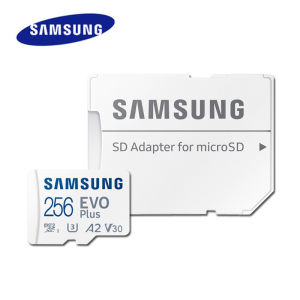 Thẻ Nhớ MicroSD SAMSUNG Evo Plus - 64GB/128GB/256GB/512GB UHS-1 U3 V30 4K Tốc Độ Cao Dành Cho Điện Thoại Máy Bay Không Người Lái Máy Ảnh Máy Tính Bảng & Hơn Thế Nữa Với Bộ Chuyển Đổi SD