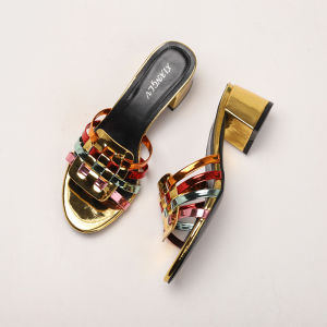 รองเท้าเกาหลีสำหรับผู้หญิงรองเท้าแตะสำหรับผู้หญิงรองเท้าแตะสตรี2024สไตล์ใหม่