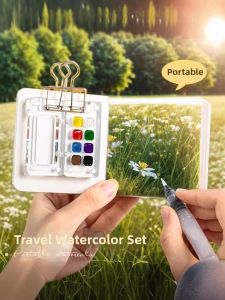 Sunpretty | Travel Mini Solid Watercolor Painting Set