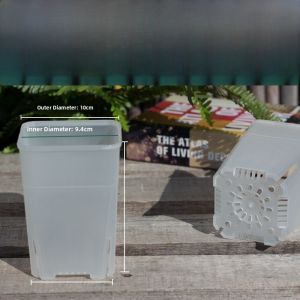 Thickened Transparent Plastic Succulent Plant Pots for Seedling Cultivation And Planting Stone Flower Gardening Containers
