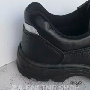 [ READY STCOK ] QS66 Goco Black Safety Shoes | Men Safety Shoes | Low Cut Safety Shoes