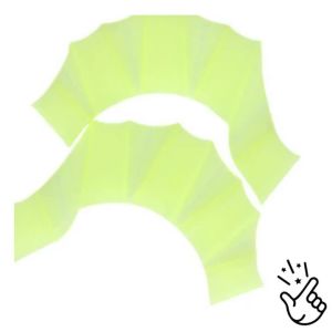 1/2/3/4pairs Silicone Swimming Fins Flipper Men Women Swim Pool Sport Professional Training Finger Hand Webbed  Diving Gloves