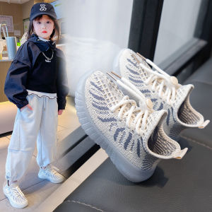 Breathable Mesh Childrens Sports Shoes for Boys and Girls