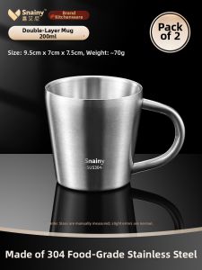 Snainy | 304 Stainless Steel Food Grade Childrens Insulated Cup