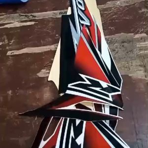 STIKER STRIPING STANDART HONDA ABSOLUTE REVO 2008 TERMURAH