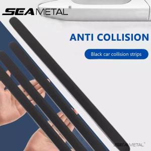 SEAMETAL 4PCS Auto Car Door Edge Protection Guards Buffer Trim Strip Anti Scratch Car Door Protector 15/30/40CM Car Accessories