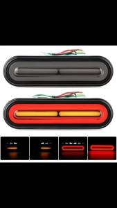 Cụm Đèn Hậu Xe Tải LED 3 Trong 1 Tích Hợp Đèn Phanh Đèn Báo Dừng Đèn Xi Nhan Đèn Chạy Ban Ngày Dành Cho Ô Tô Xe Địa Hình Xe Tải