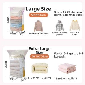 ZEXI | Vacuum Airing-Free Moisture-Resistant Clothes Storage Bag