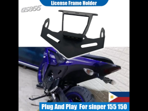 For Yamaha Sniper 150 155 License Frame Holder Bracket Tail Tidy Fender Plate Light Motorcycle