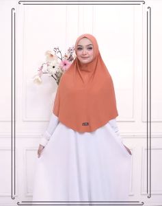 Al-Dhans Hijab Instan Non Pet Malay B Jersey Irish