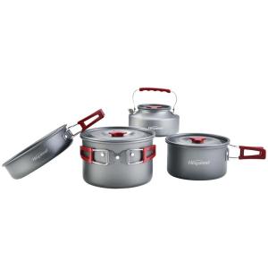 QISU | Camping Cooking Set Frying Pan Water Kettle