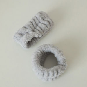 Wrist Washband Microfiber Wrist Wash Towel Band Wristband Scrunchies for Wash Face Absorbent Wrist Sweatband for Women Headband