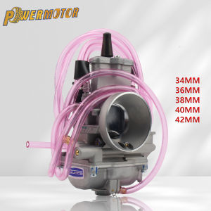 Universal Motorcycle Carburetor For Keihin PWM 34 36 38 40 42mm KTM 250CC 300CC 2 Stroke Scooter ATV Racing Carb Accessories